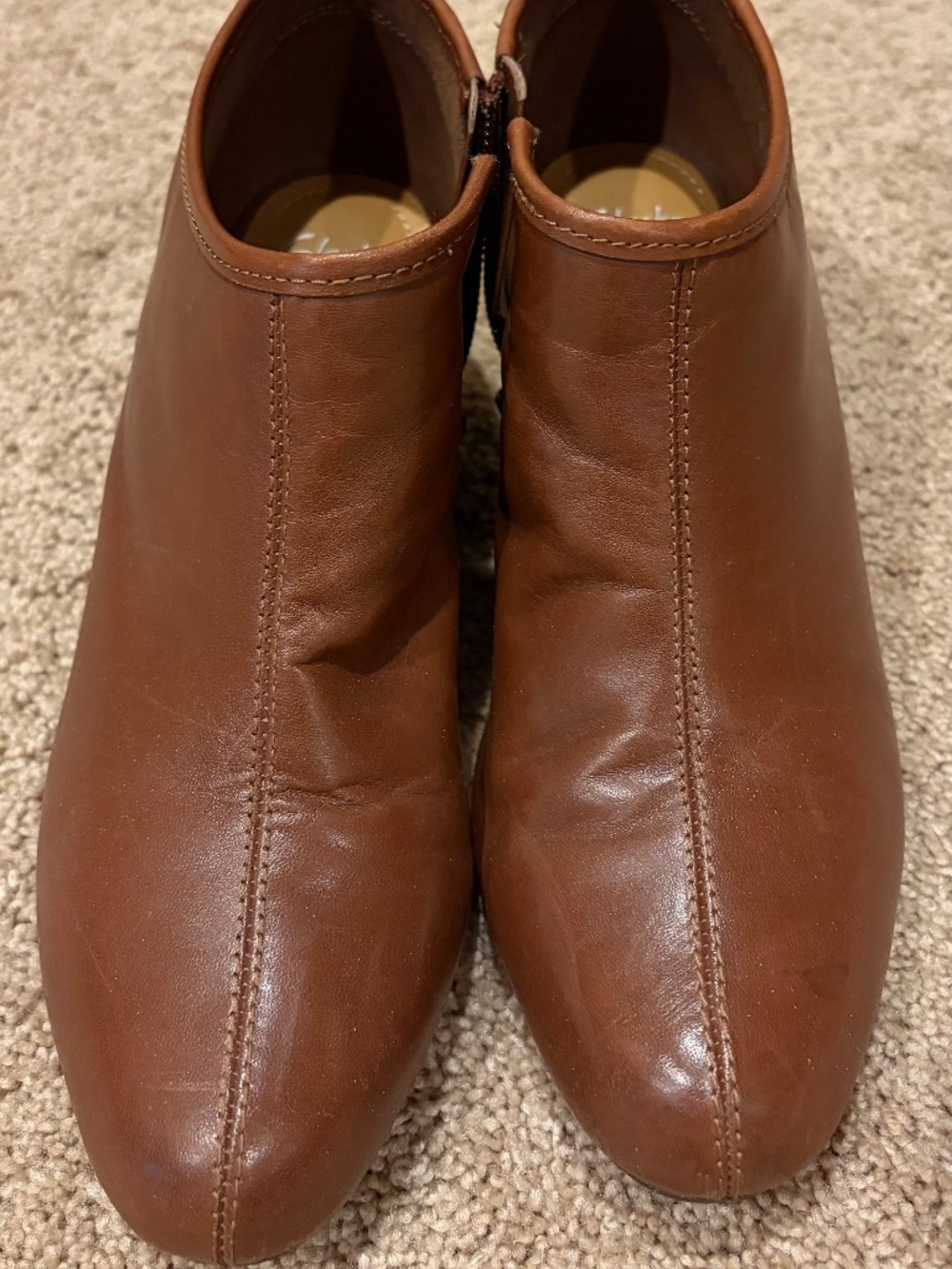 Cute Clark's ankle style boots. Size 7 med.